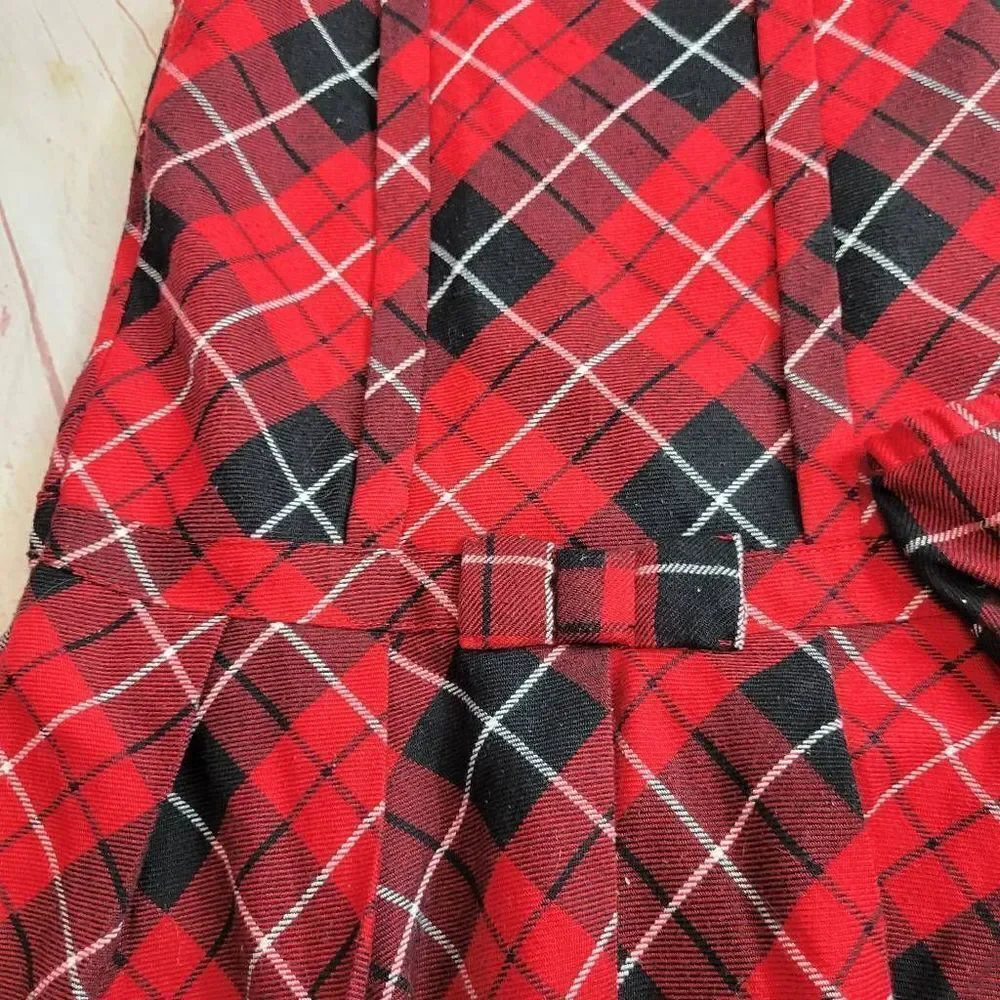 Children's Place plaid holiday dress 4T - Picture 2 of 5
